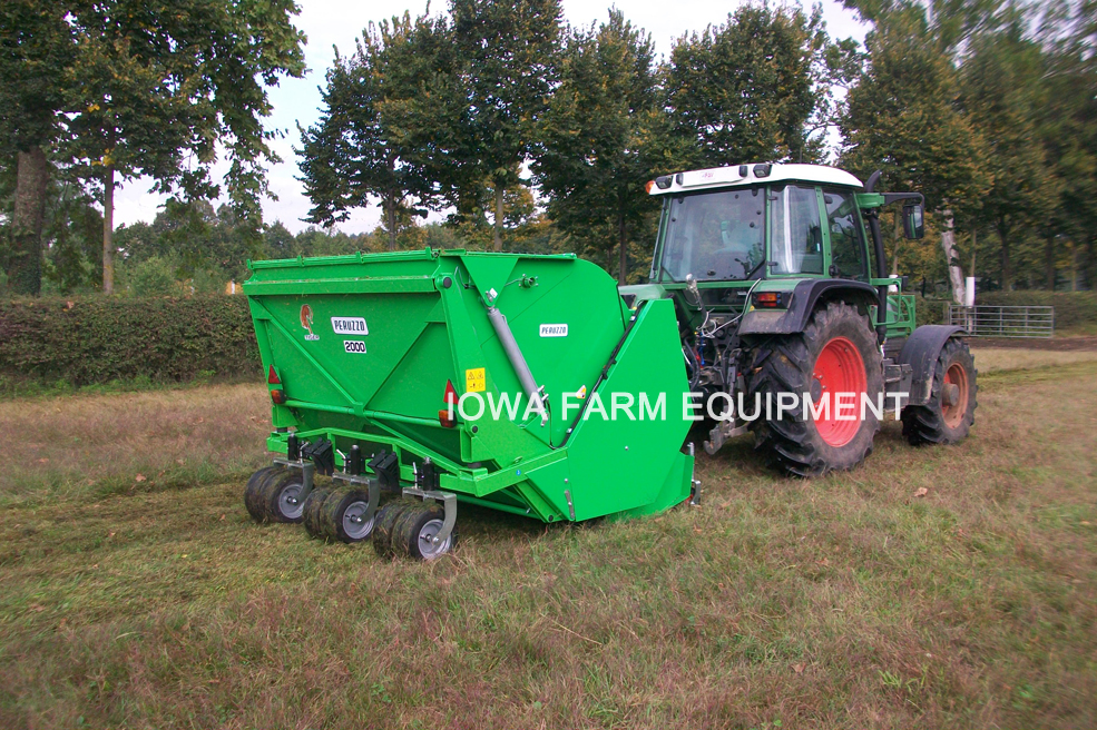3PT Collection Hopper & Sweeper Flail Mowers