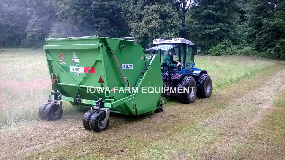 Organic Flail Shredder and Compost Collector